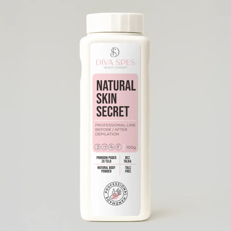Diva Spes Beauty Concept - Natural Skin Secret - Puder za telo bez talka